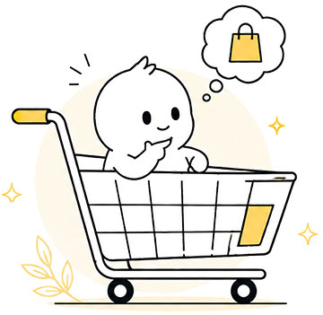 Empty shopping cart