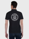 Black Drifit Custom Printed Polo T shirt