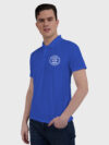 Royal Blue Drifit Custom Printed Polo T shirt