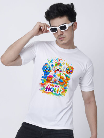 Funny Holi Men’s T-Shirt | Indrajeet Print