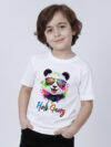 Panda Holi Gang Kid's T-Shirt | Indrajeet Print