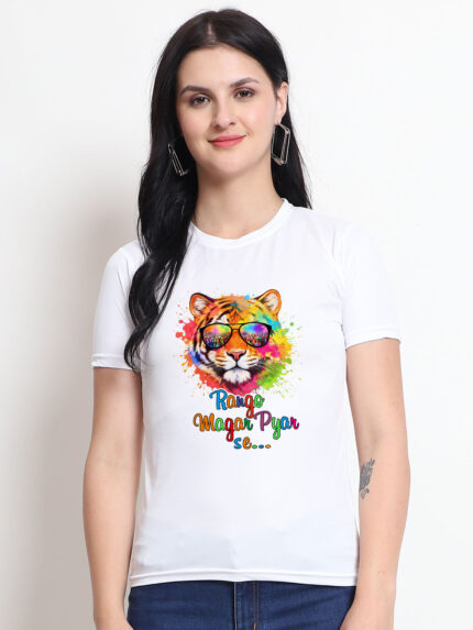 Rango Magar Pyar Se Women’s T-Shirt | Indrajeet Print