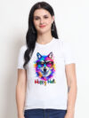 Unique Holi Women's T-Shirt | Indrajeet Print