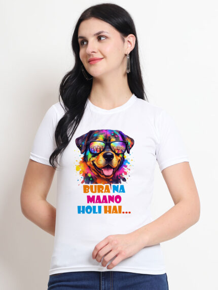 Bura Na Maano Holi Hai Women’s T-Shirt | Indrajeet Print