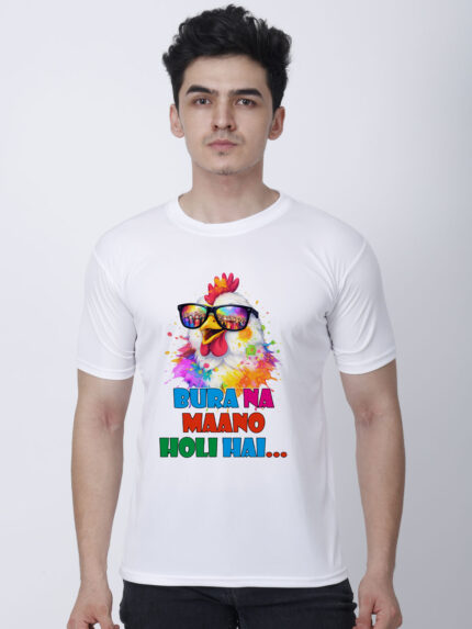Bura Na Maano Holi Hai Men’s T-Shirt | Indrajeet Print