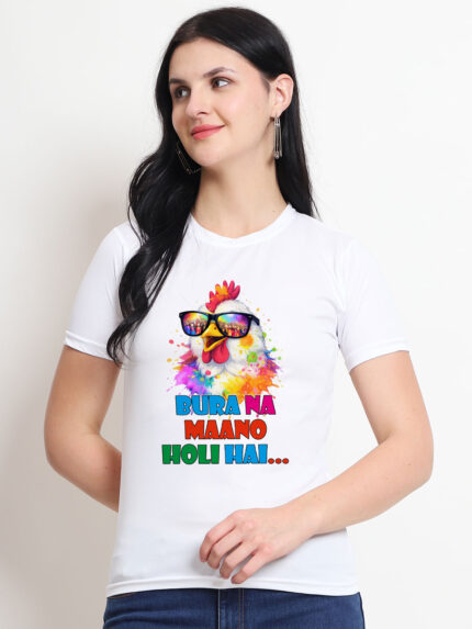 Bura Na Maano Holi Hai Women’s T-Shirt | Indrajeet Print