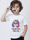 Unicorn Holi Kid's T-Shirt | Indrajeet Print