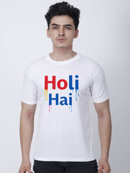 Holi Hai Men’s T-Shirt | Indrajeet Print