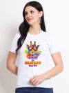 Bole to Jhakaas Holi Women's T-Shirt | Indrajeet Print