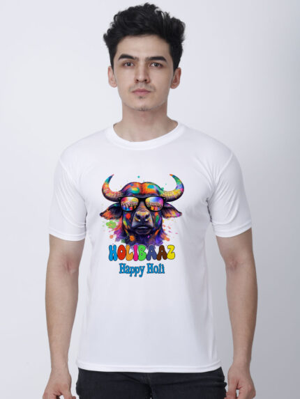 Holibaaz Holi Men’s T-Shirt | Indrajeet Print