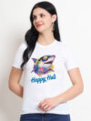 Shark Holi Women's T-Shirt | Indrajeet Print