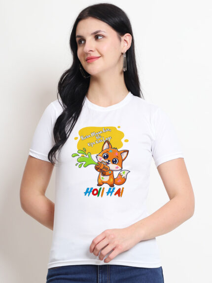 Bura Maan kar Bhi Kya Kar Loge Holi Women’s T-Shirt | Indrajeet Print
