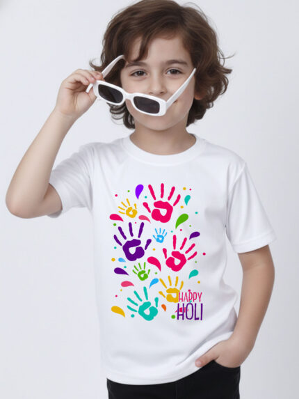 Holi Kid’s T-Shirt | Indrajeet Print