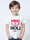 Mind Na Kariyo Holi He Kid's T-Shirt | Indrajeet Print
