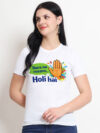 Bura Na Maano Holi Hai Women's T-Shirt | Indrajeet Print