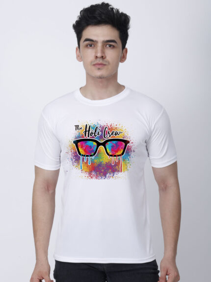 The Holi Crew Men’s T-Shirt | Indrajeet Print