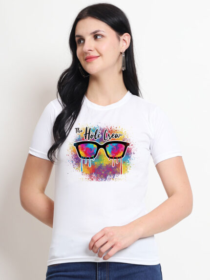 The Holi Crew Women’s T-Shirt | Indrajeet Print