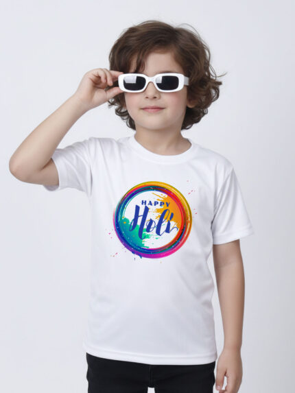 Holi Kid’s T-Shirt | Indrajeet Print