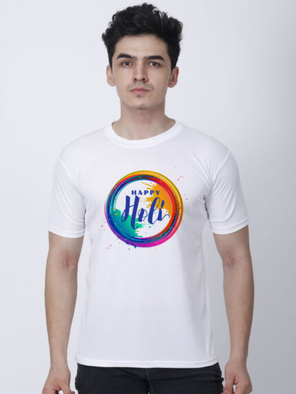 Holi Men’s T-Shirt | Indrajeet Print