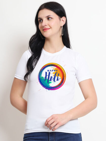 Holi Women’s T-Shirt | Indrajeet Print
