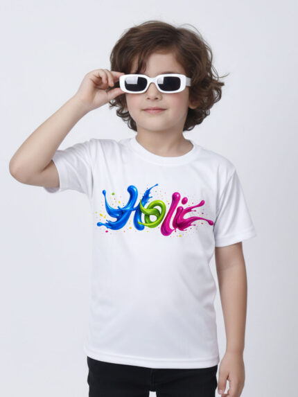 Holi Kid’s T-Shirt | Indrajeet Print