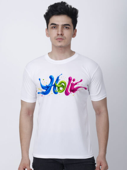 Holi Men’s T-Shirt | Indrajeet Print