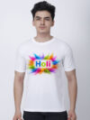 Splash Holi Men's T-Shirt | Indrajeet Print