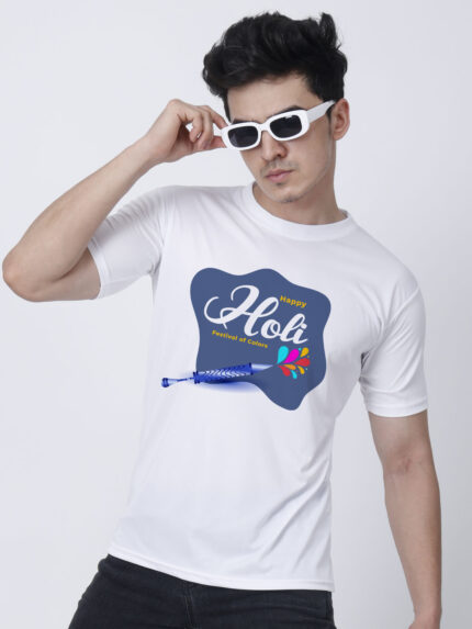 Holi Men’s T-Shirt | Indrajeet Print