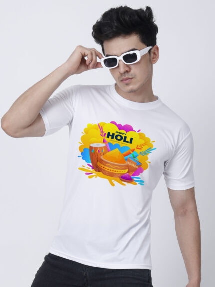 Special for Holi Men’s T-Shirt | Indrajeet Print