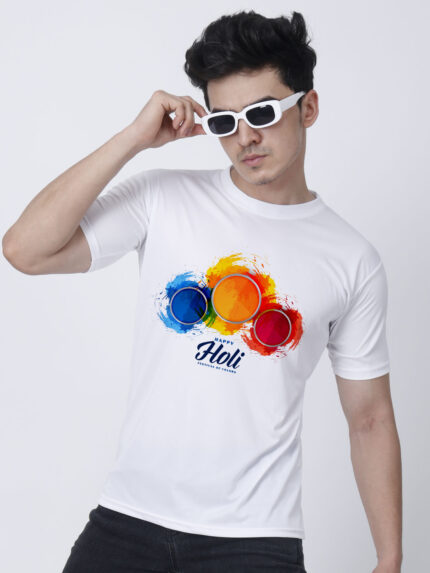 Colour Holi Men’s T-Shirt | Indrajeet Print