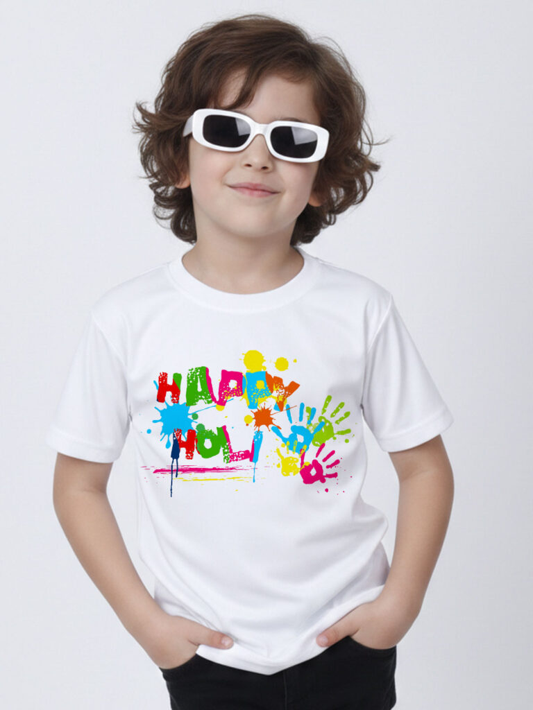 Stylish Holi Kid's T-Shirt