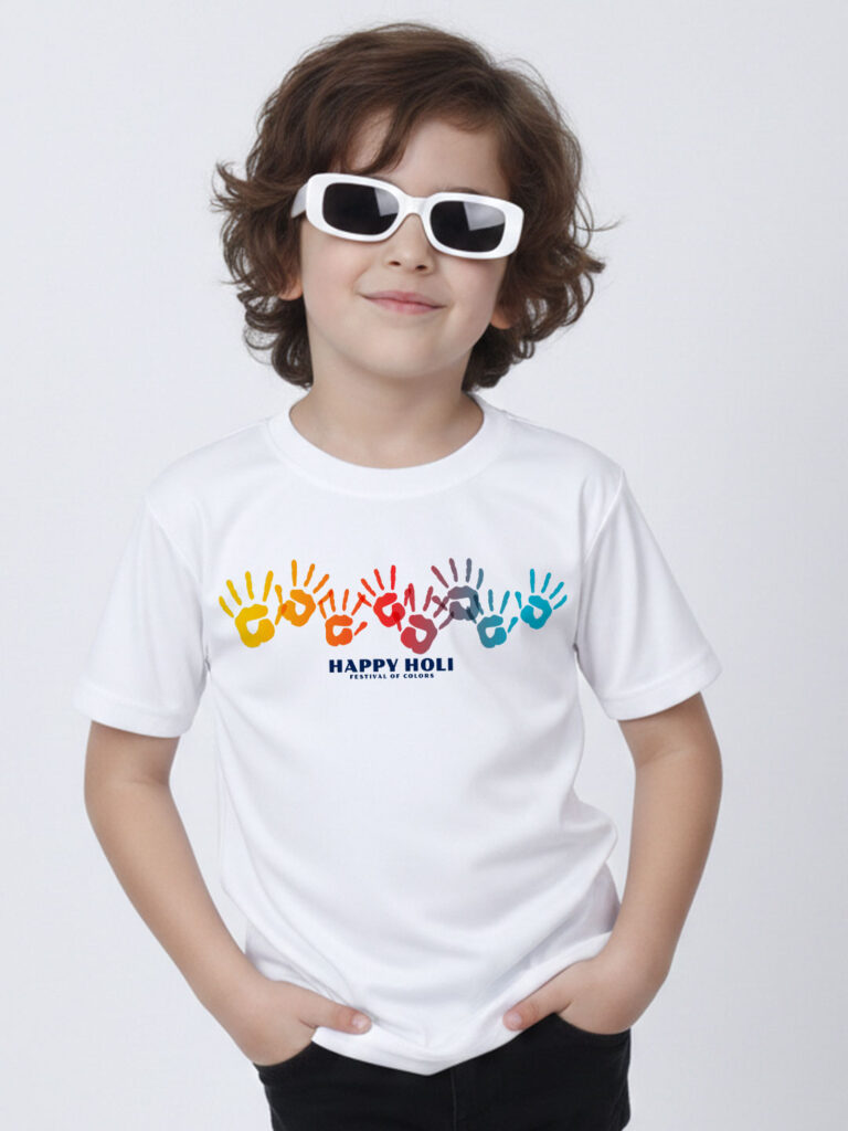 Lot's of Colourful Hand Holi Kid's T-Shirt