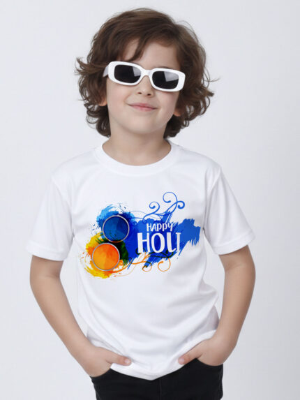 Holi Kid’s T-Shirt | Indrajeet Print