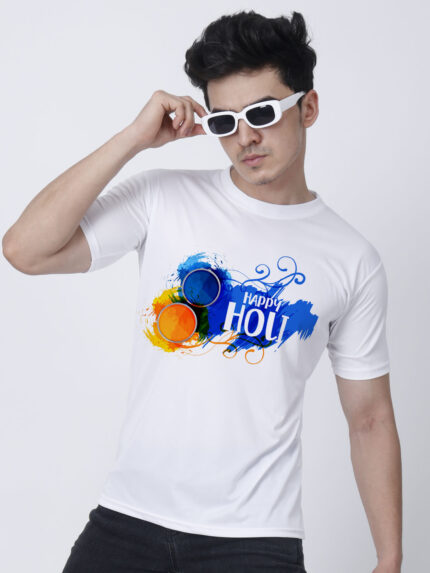 Holi Men’s T-Shirt | Indrajeet Print