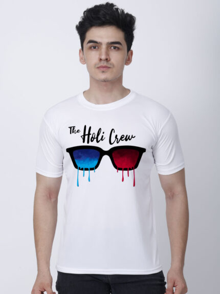The Holi Crew Men’s T-Shirt | Indrajeet Print