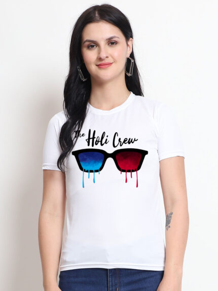 The Holi Crew Women’s T-Shirt | Indrajeet Print