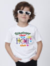 Whatsapp Chor aur Holi Khel Kid's T-Shirt | Indrajeet Print