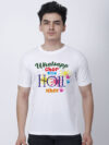 Whatsapp Chor aur Holi Khel Men's T-Shirt | Indrajeet Print