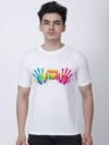 Happy Holi Men's T-Shirt | Indrajeet Print