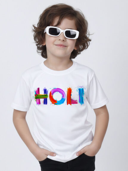 Holi Kid’s T-Shirt | Indrajeet Print