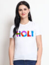 Holi Women's T-Shirt | Indrajeet Print