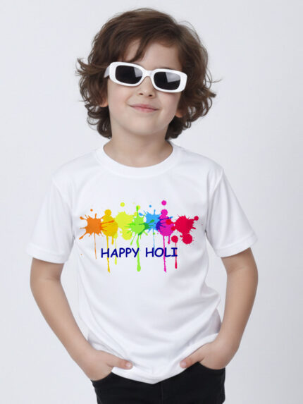 Holi Kid’s T-Shirt | Indrajeet Print