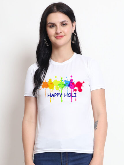 Holi Women’s T-Shirt | Indrajeet Print